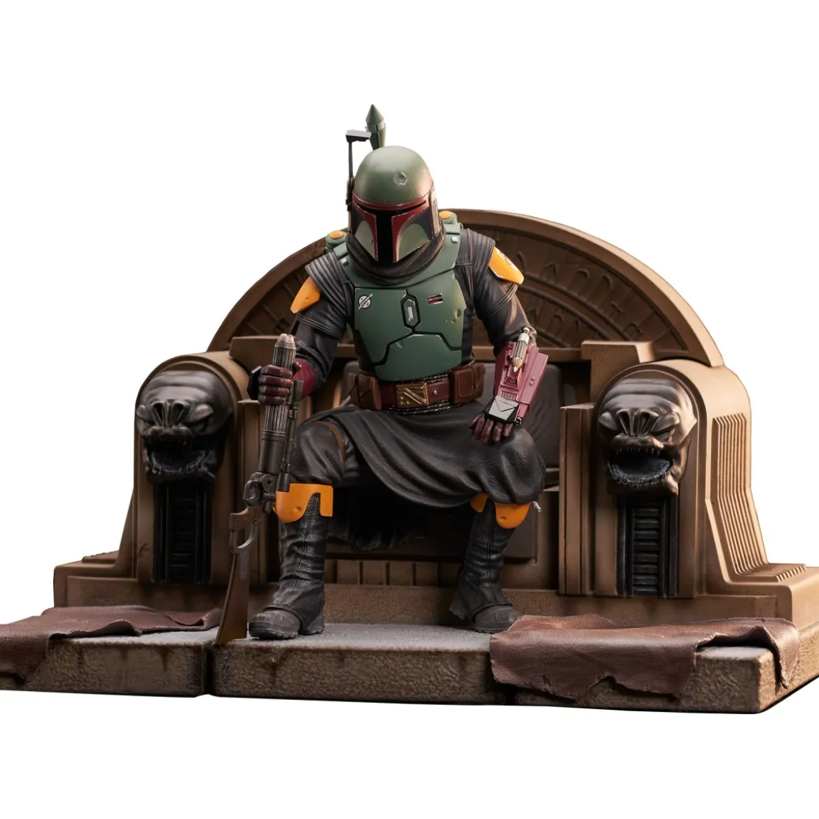 Gentle Giant - Star Wars - Boba Fett On Throne Premier Collection 1/7 - The Book of Boba Fett