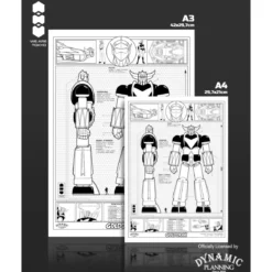 Goldorak Uv Print Robot Grendizer A4 WAT