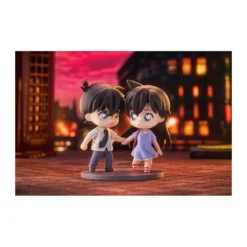 GoodSmile - Qset Shinichi Kudo & Ran Mori - Pack 2 figurines Detective Conan