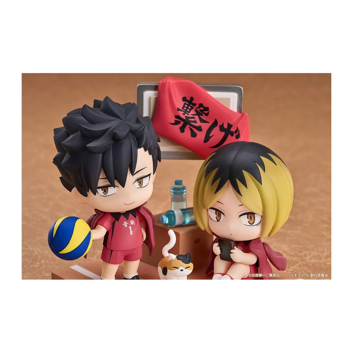 GoodSmile - Qset Tetsuro Kuroo & Kenma Kozume - Pack 2 figurines HAIKYUU !! TO THE TOP