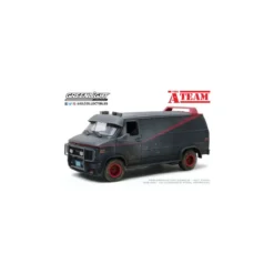 GreenLight - The A-Team - L'Agence Tous Risques - 1983 GMC Vandura Van Weathered Version with Bullet Holes - 1/18