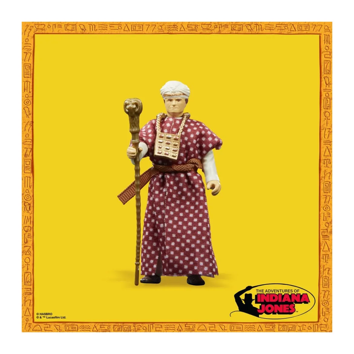 Hasbro - Belloq Ceremonial - Indiana Jones Les Aventuriers de l'arche perdue - The Retro Collection