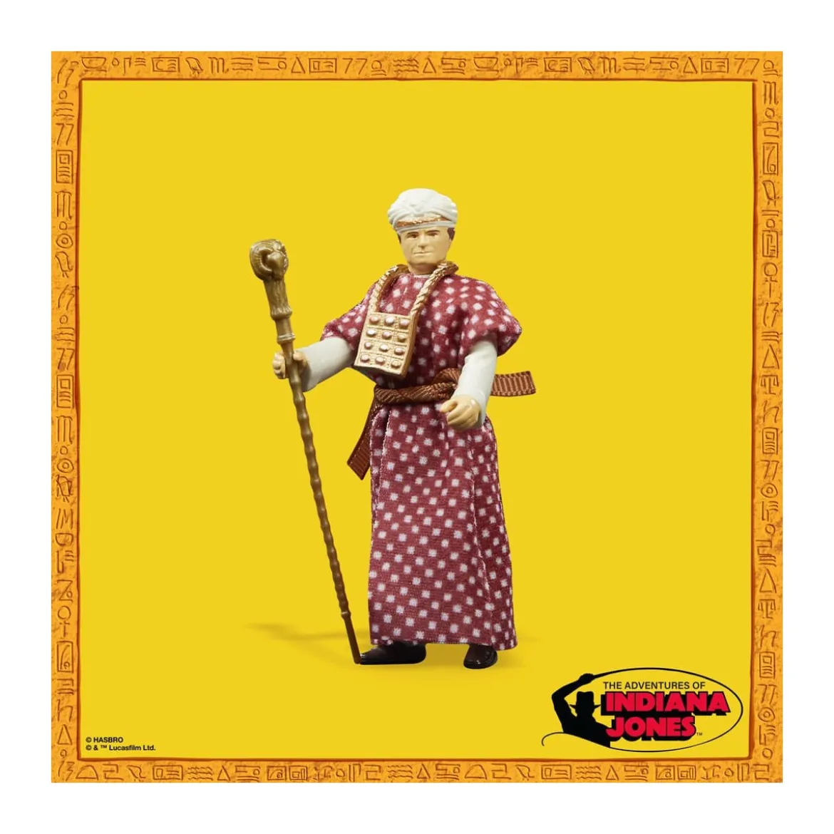 Hasbro - Belloq Ceremonial - Indiana Jones Les Aventuriers de l'arche perdue - The Retro Collection