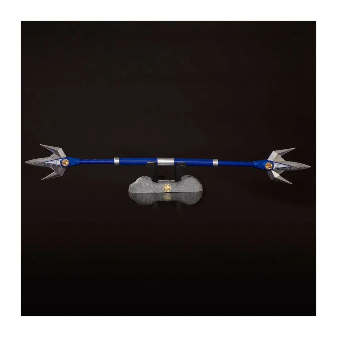 Hasbro - BLUE RANGER POWER LANCER 1:1 - Mighty Morphin Power Rangers Lightning Collection