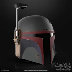 Hasbro - Casque Boba Fett Re-Armored - Star Wars The Mandalorian - Black Series Helmet 1:1 Replica Premium