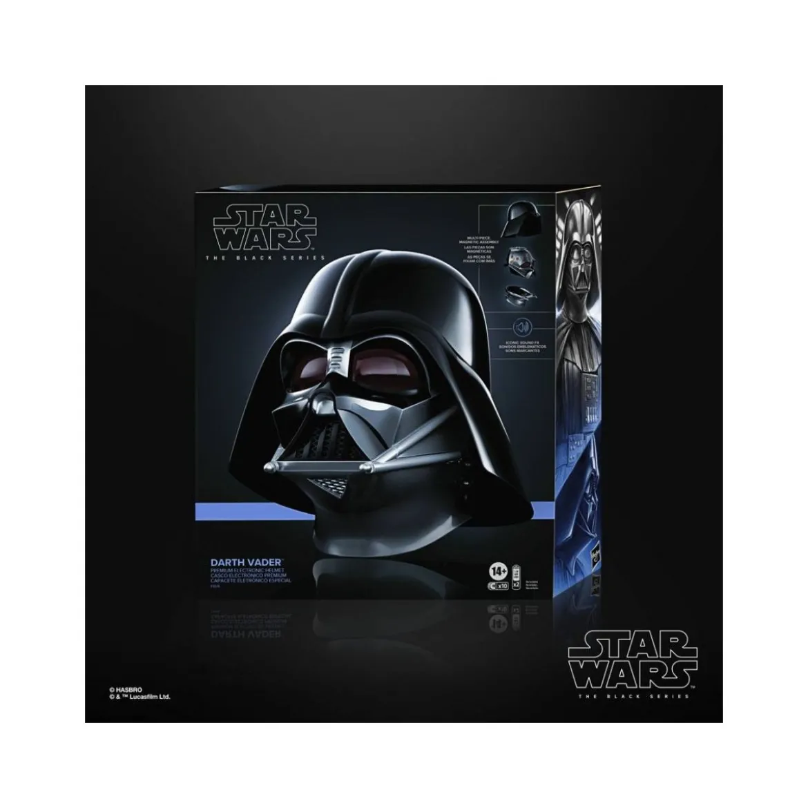 Hasbro - Casque électronique 2022 Darth Vader - Star Wars: Obi-Wan Kenobi Black Series