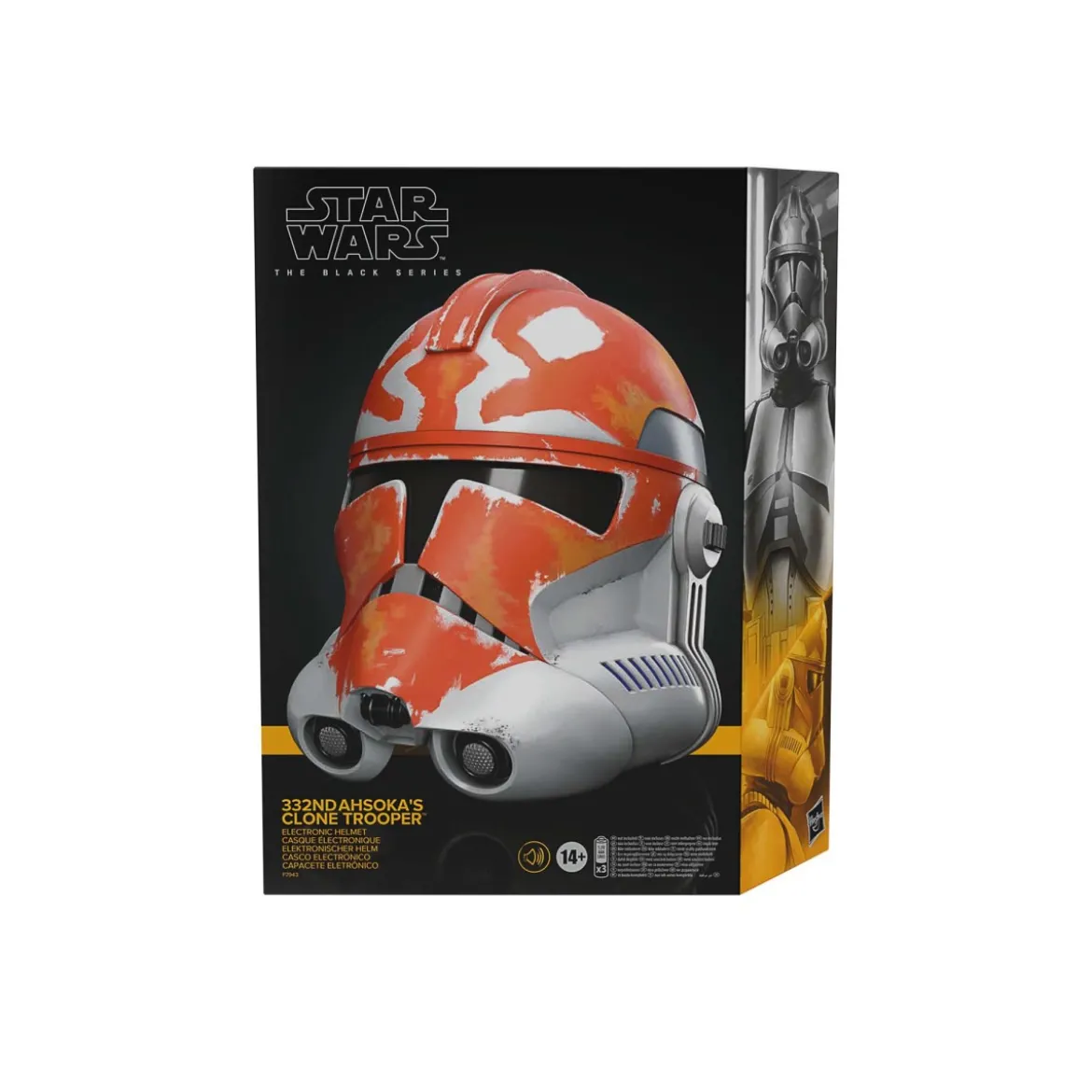 Hasbro - Casque électronique 332nd Ahsoka's Clone Trooper - Star Wars Black Series