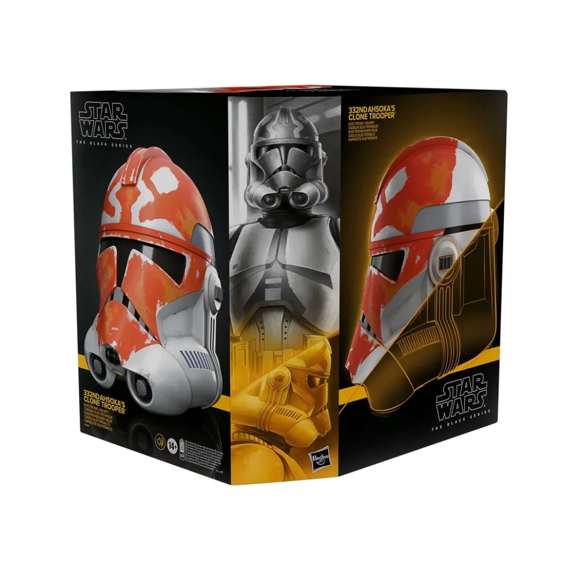 Hasbro - Casque électronique 332nd Ahsoka's Clone Trooper - Star Wars Black Series