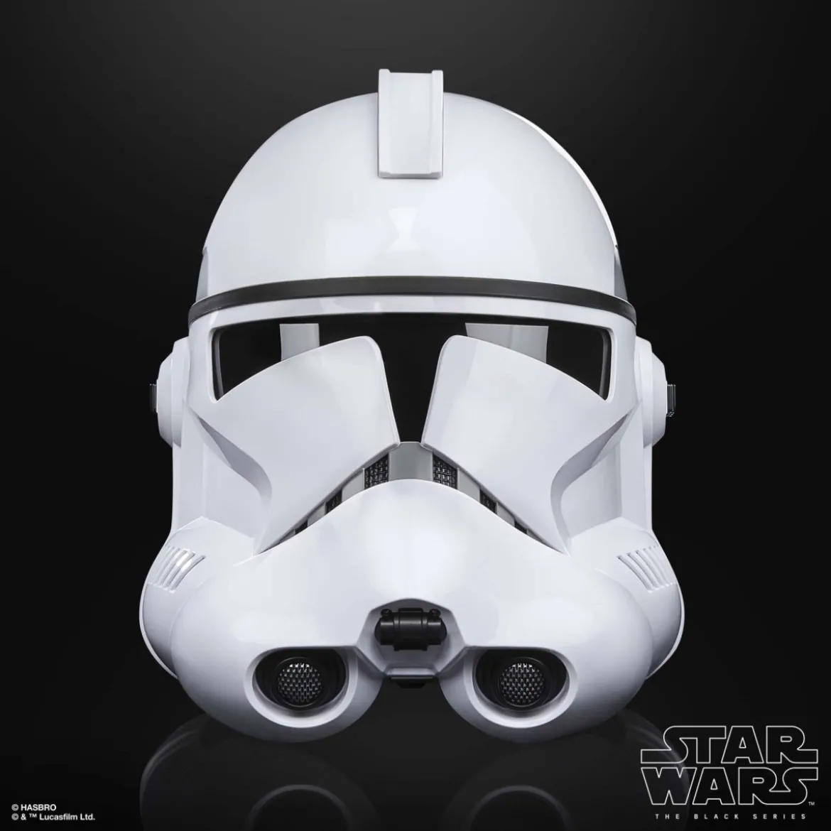 Hasbro - Casque électronique Premium Phase II Clone Trooper - Star Wars Black Series