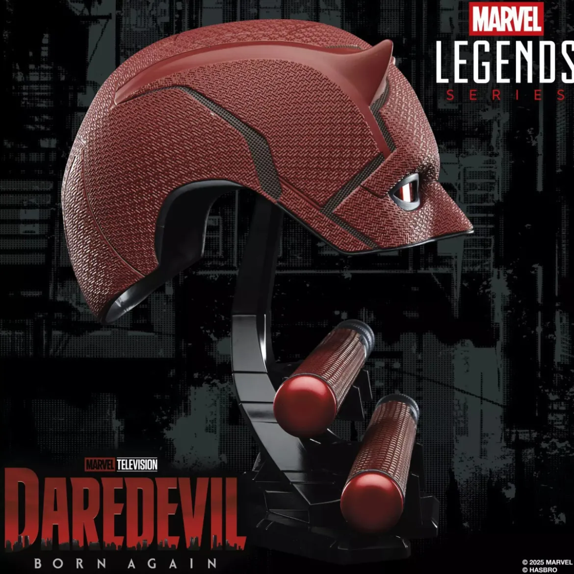 Hasbro - Daredevil: Born Again Matraque et masque 1/1 - Marvel Legends Series