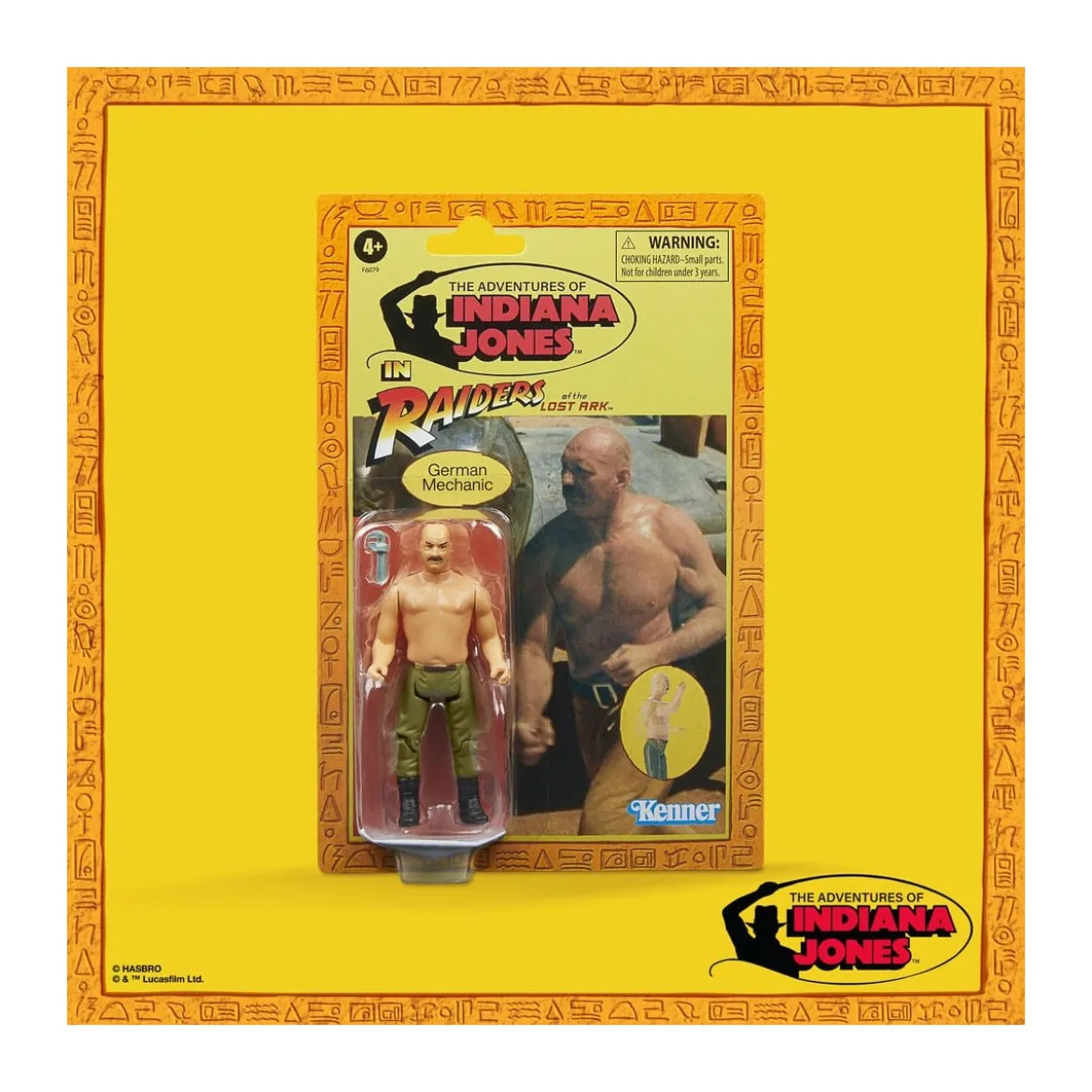 Hasbro - German Mechanic - Indiana Jones Les Aventuriers de l'arche perdue - The Retro Collection