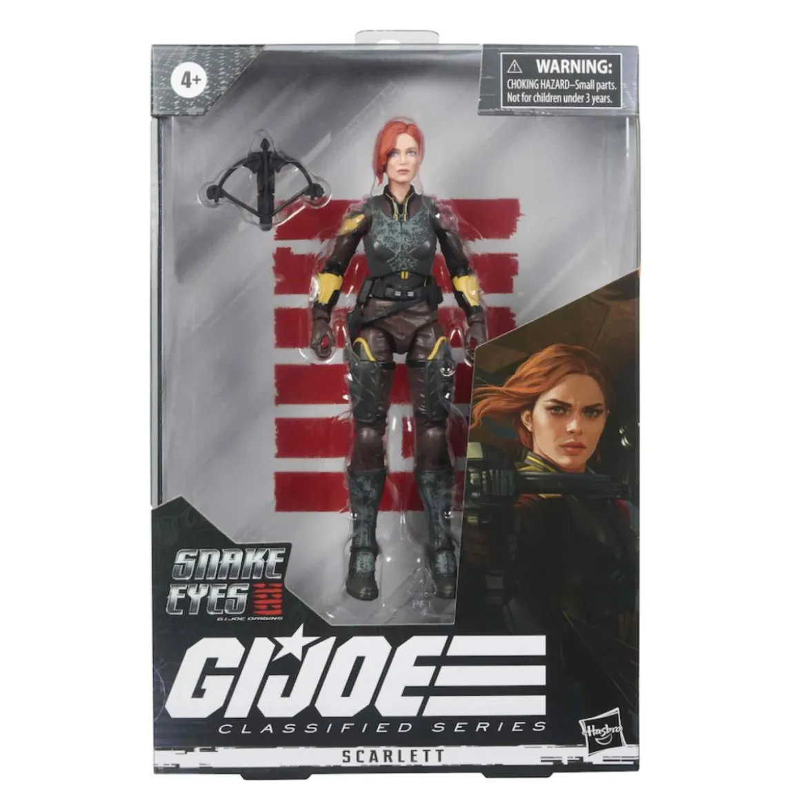 Hasbro G.I.JOE Classified Serie - Scarlett - Snake Eyes Movie version