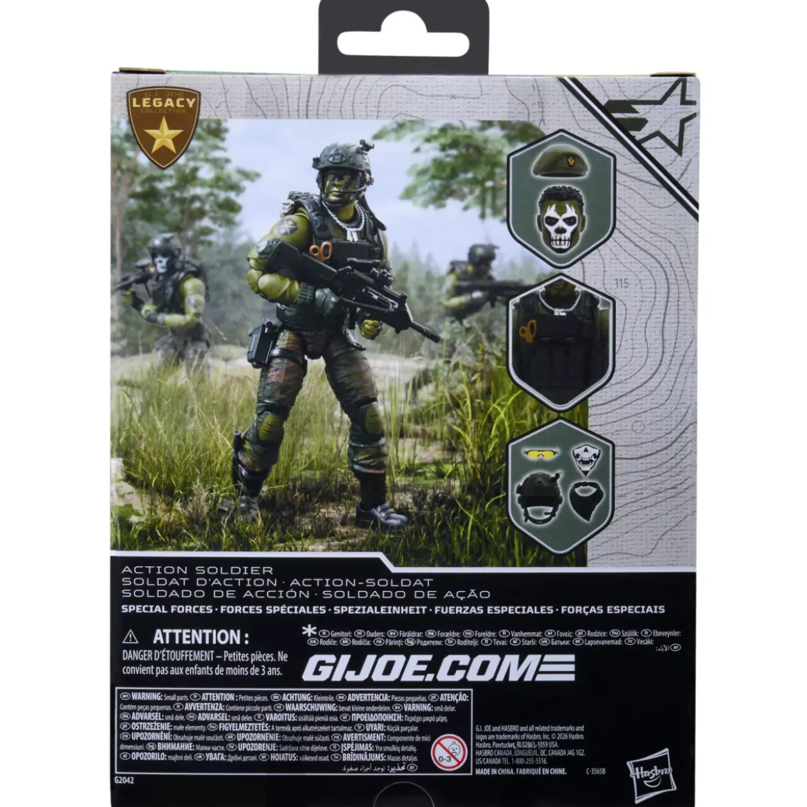 Hasbro G.I.JOE Classified Serie Legacy Collection - Action Soldier Special Forces