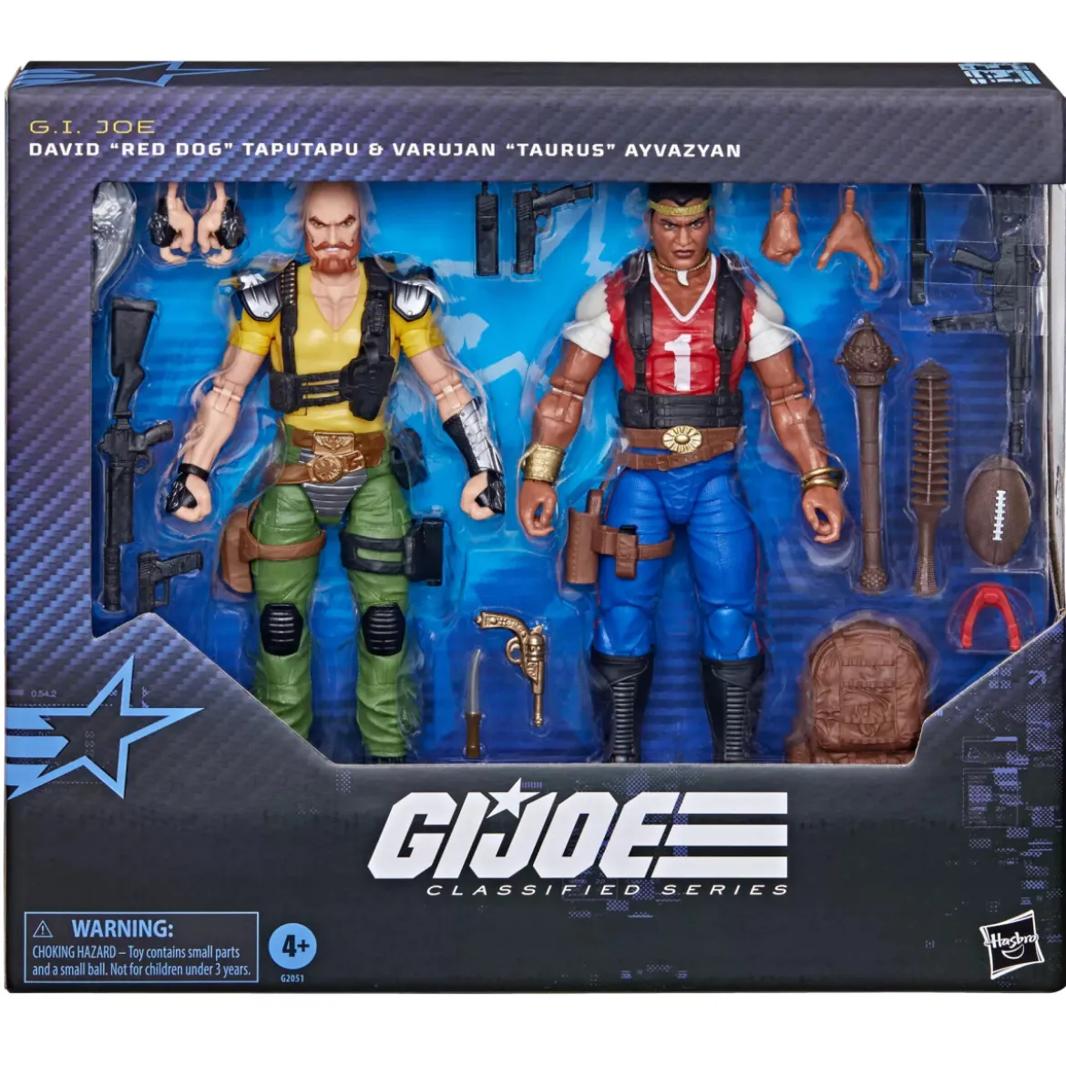 Hasbro G.I.JOE Classified Serie - David "Red Dog" Taputapu et Varujan "Taurus" Ayvazyan