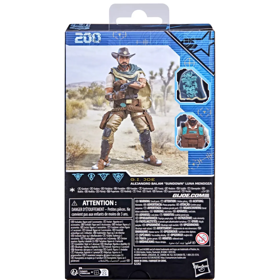 Hasbro G.I.JOE Classified Serie - Alejandro Balam "Sundown" Luna Mendoza