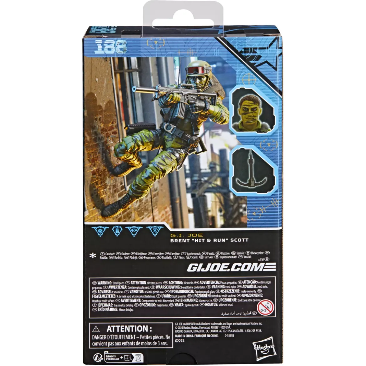 Hasbro G.I.JOE Classified Serie - Brent "Hit & Run" Scott