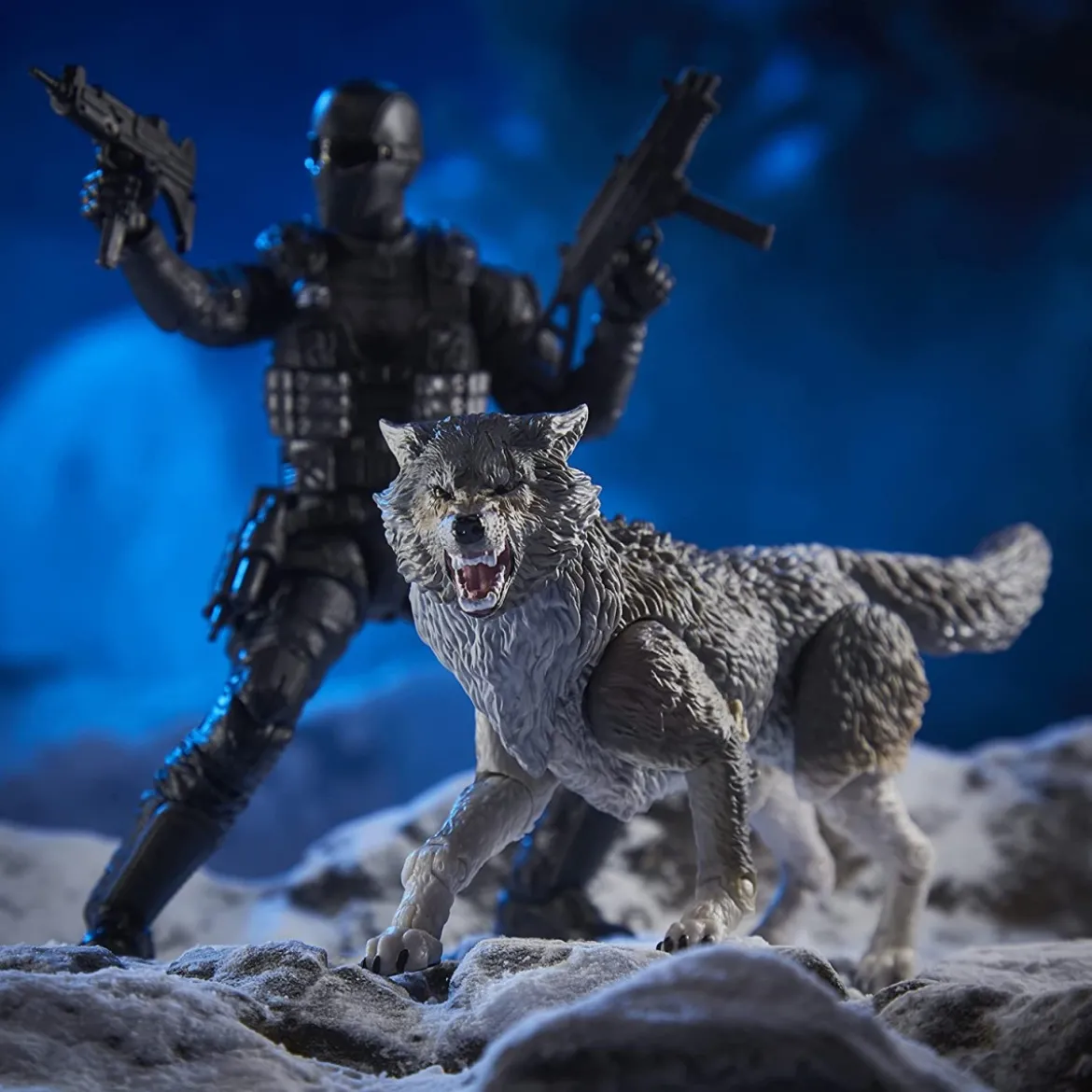 Hasbro G.I.JOE - Set de 2 figurines Snake eyes & Timber Alpha Commando - Classified Series