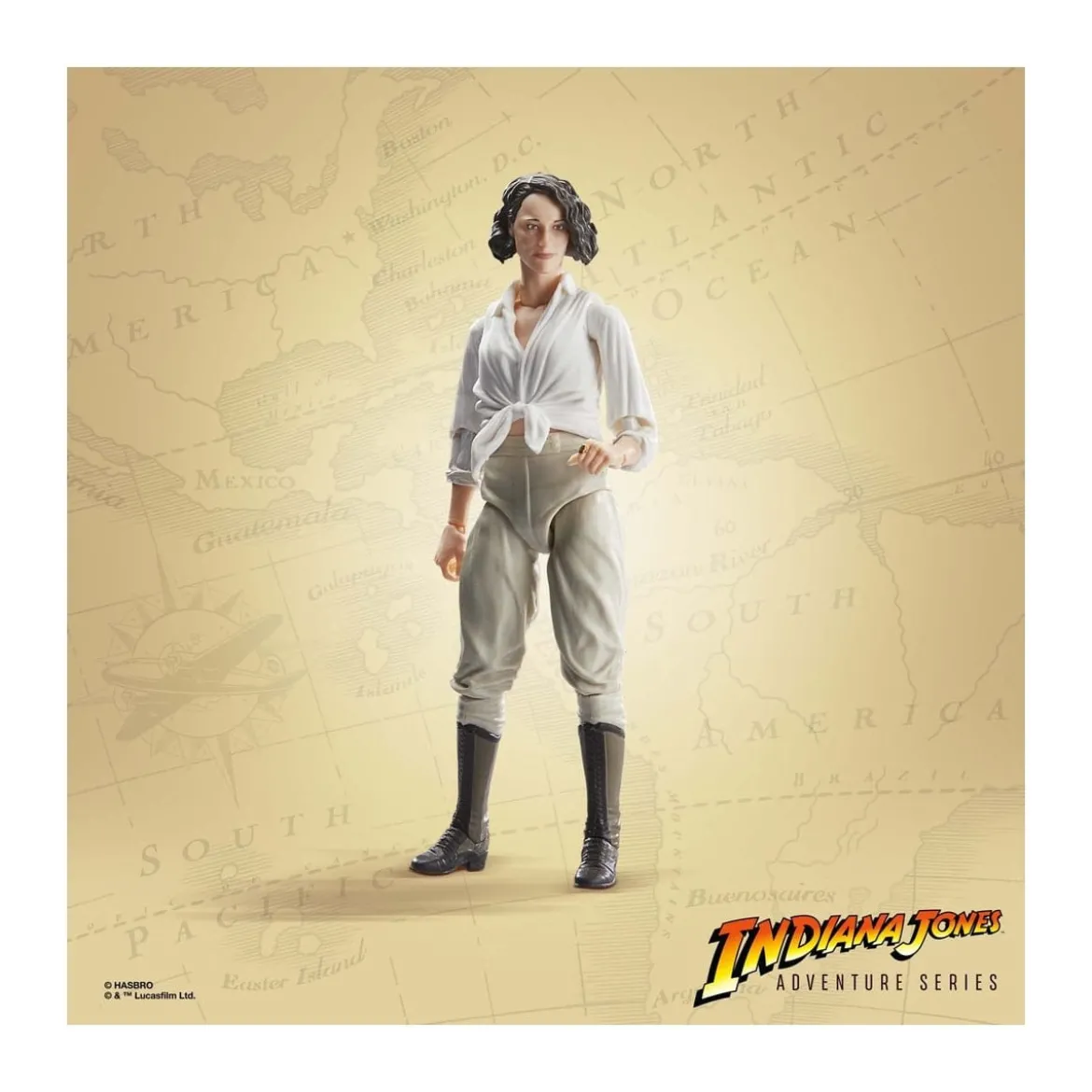 Hasbro - Helena Shaw - Indiana Jones Adventure Series: Indiana Jones et le Cadran de la destinée 1/12
