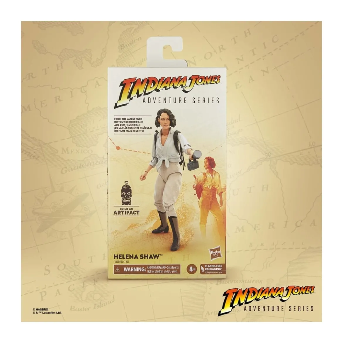 Hasbro - Helena Shaw - Indiana Jones Adventure Series: Indiana Jones et le Cadran de la destinée 1/12
