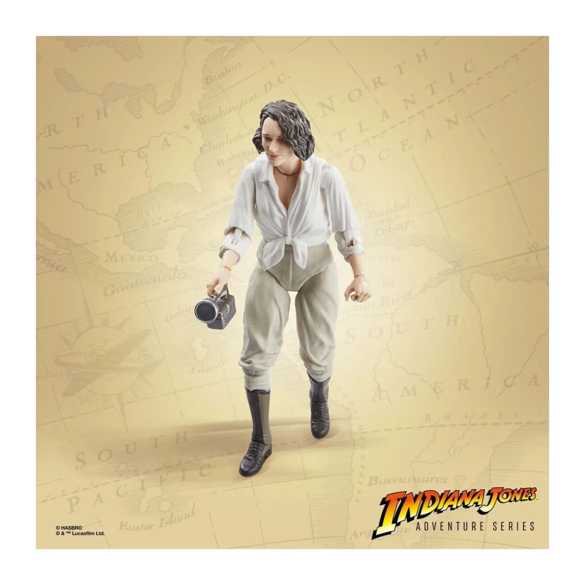 Hasbro - Helena Shaw - Indiana Jones Adventure Series: Indiana Jones et le Cadran de la destinée 1/12