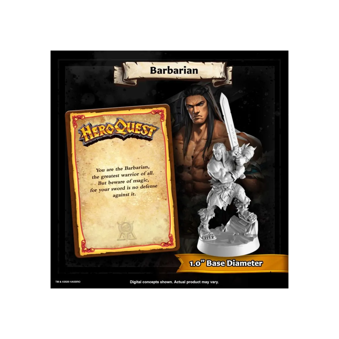 Hasbro - HEROQUEST jeu de plateau
