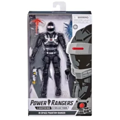 Hasbro - In Space Black Ranger Phantom - Lightning Collection Power Rangers in Space