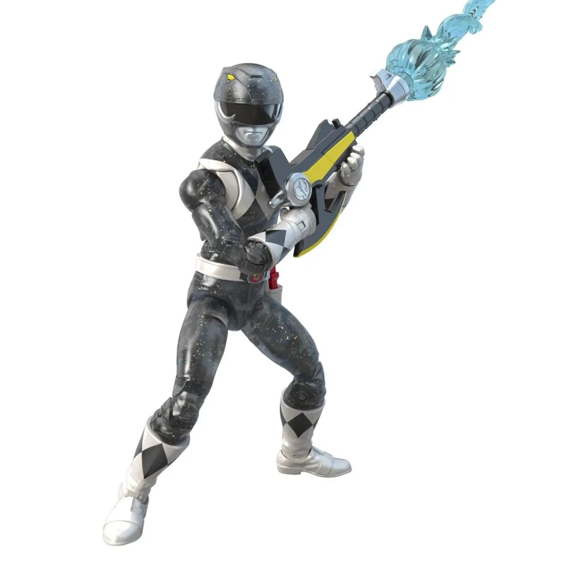 Hasbro - Lightning Collection - Metallic Black Ranger - Mighty Morphin Power Rangers