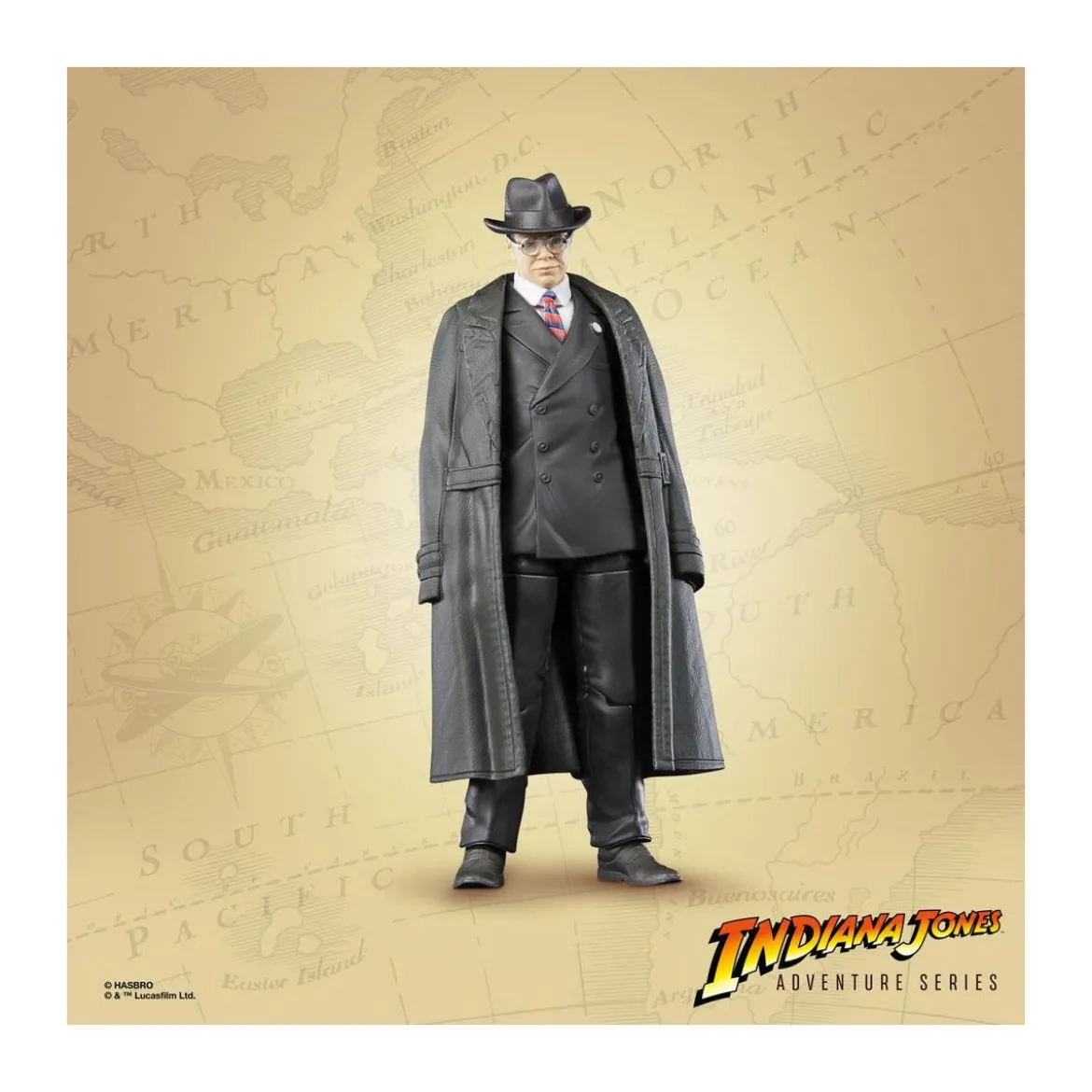 Hasbro - Major Arnold Toht - Indiana Jones Adventure Series: Les Aventuriers de l'arche perdue 1/12