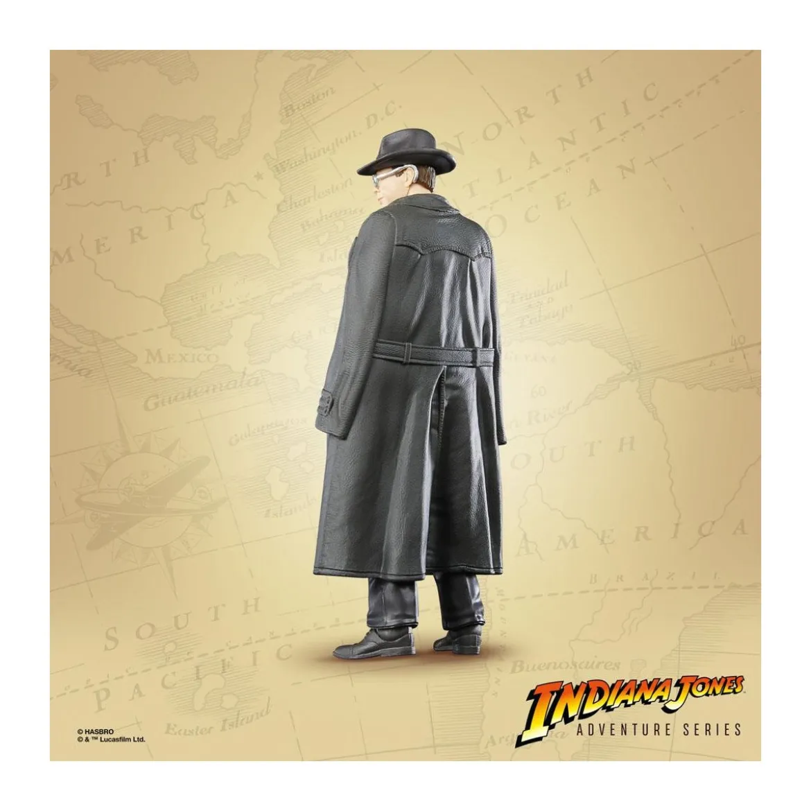 Hasbro - Major Arnold Toht - Indiana Jones Adventure Series: Les Aventuriers de l'arche perdue 1/12