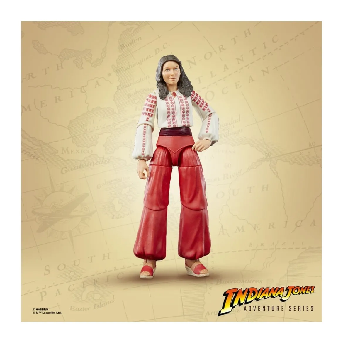 Hasbro - Marion Ravenwood - Indiana Jones Adventure Series: Les Aventuriers de l'arche perdue 1/12