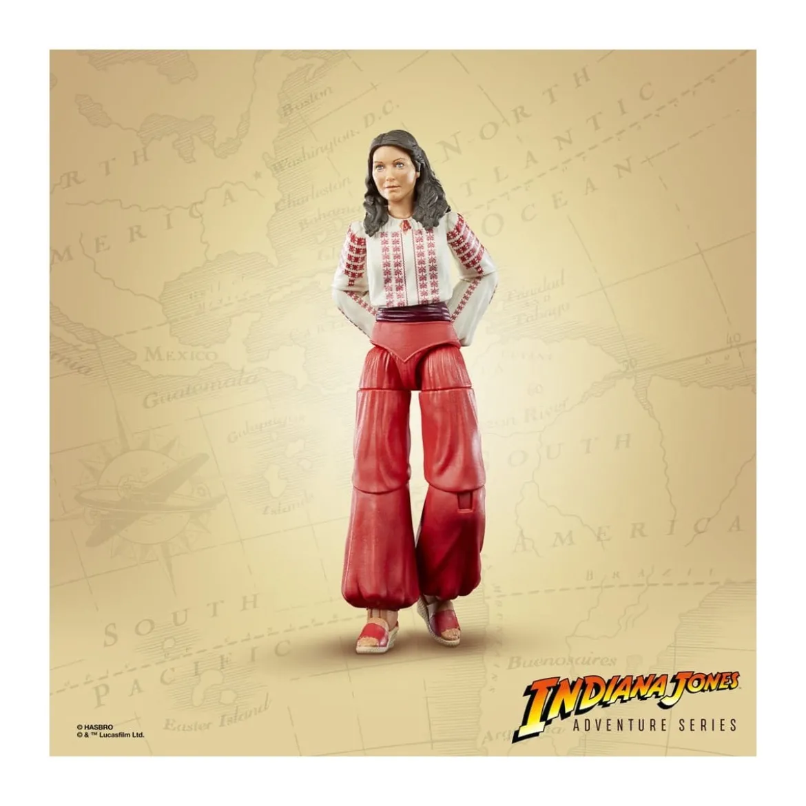 Hasbro - Marion Ravenwood - Indiana Jones Adventure Series: Les Aventuriers de l'arche perdue 1/12