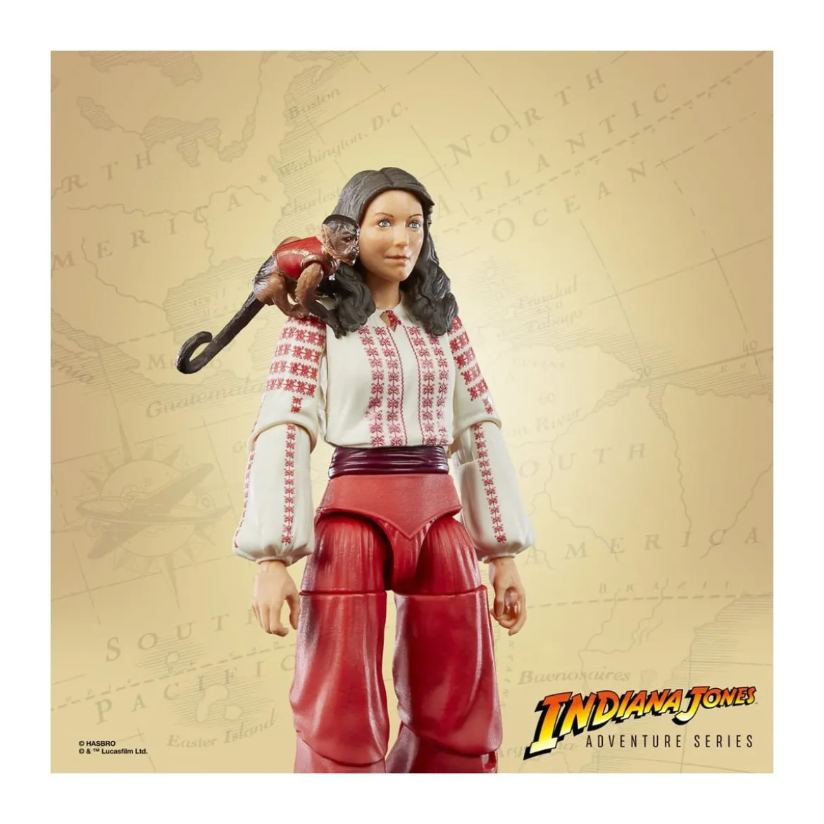 Hasbro - Marion Ravenwood - Indiana Jones Adventure Series: Les Aventuriers de l'arche perdue 1/12