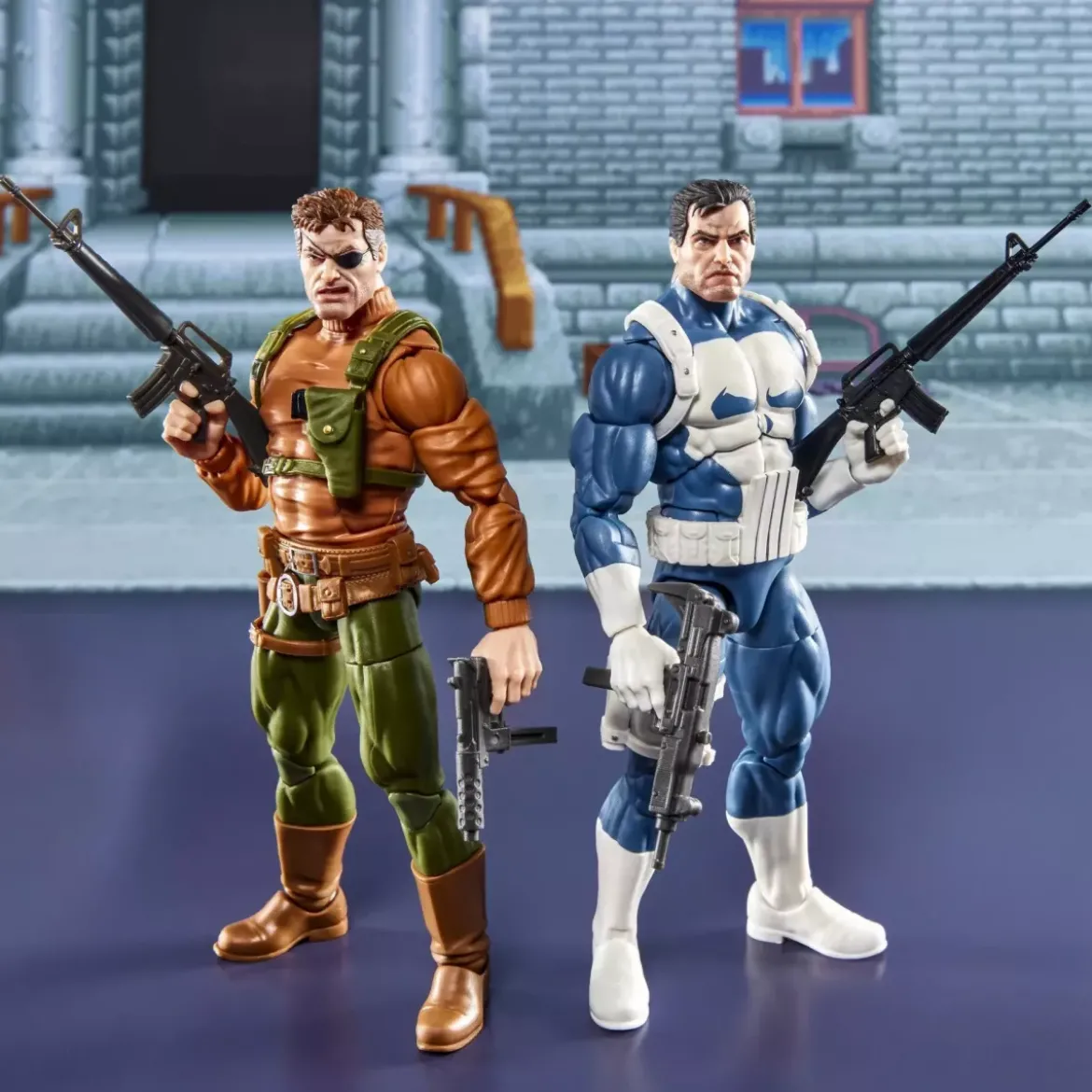 Hasbro Marvel Legends Series Gamerverse - Punisher & Nick Fury