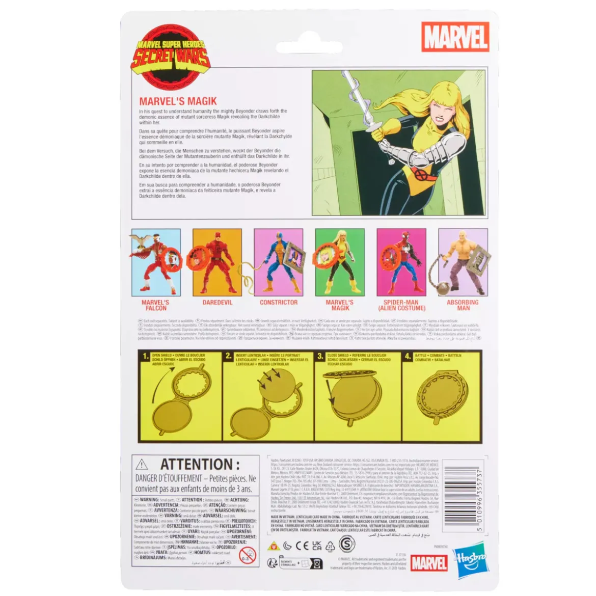 Hasbro Marvel Legends Series - Magik - Secret Wars serie 2