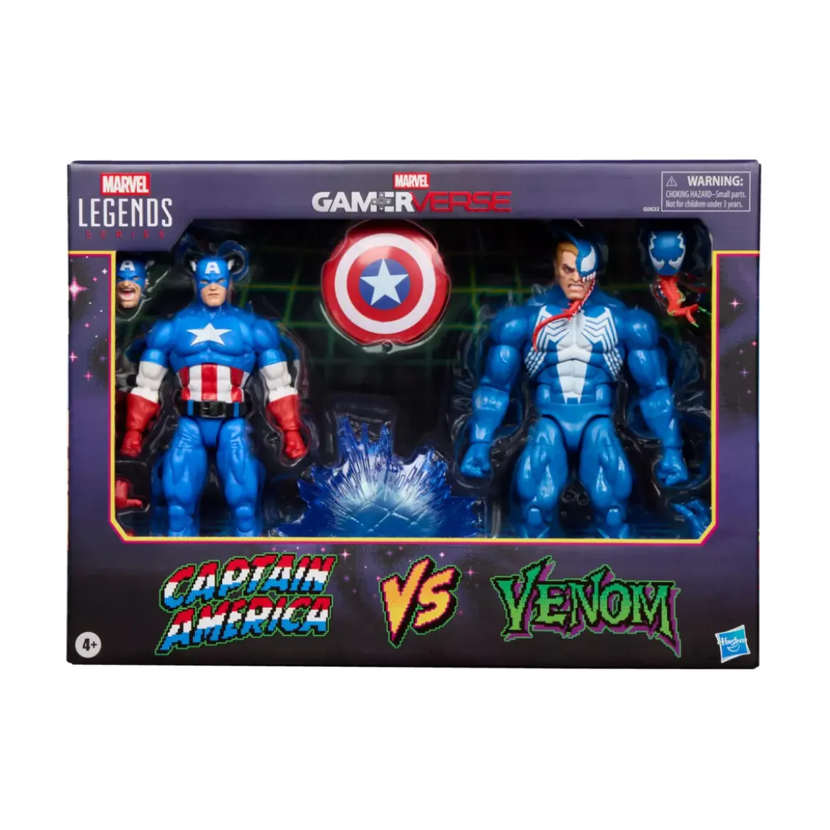 Hasbro Marvel Legends Series Gamerverse - Captain America vs Venom