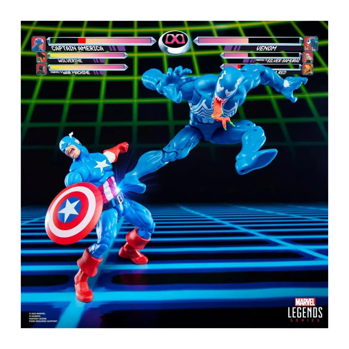 Hasbro Marvel Legends Series Gamerverse - Captain America vs Venom