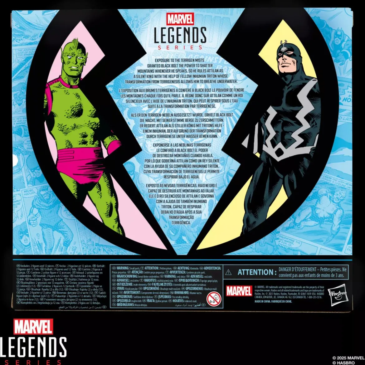 Hasbro Marvel Legends Series - Black Bolt & Triton
