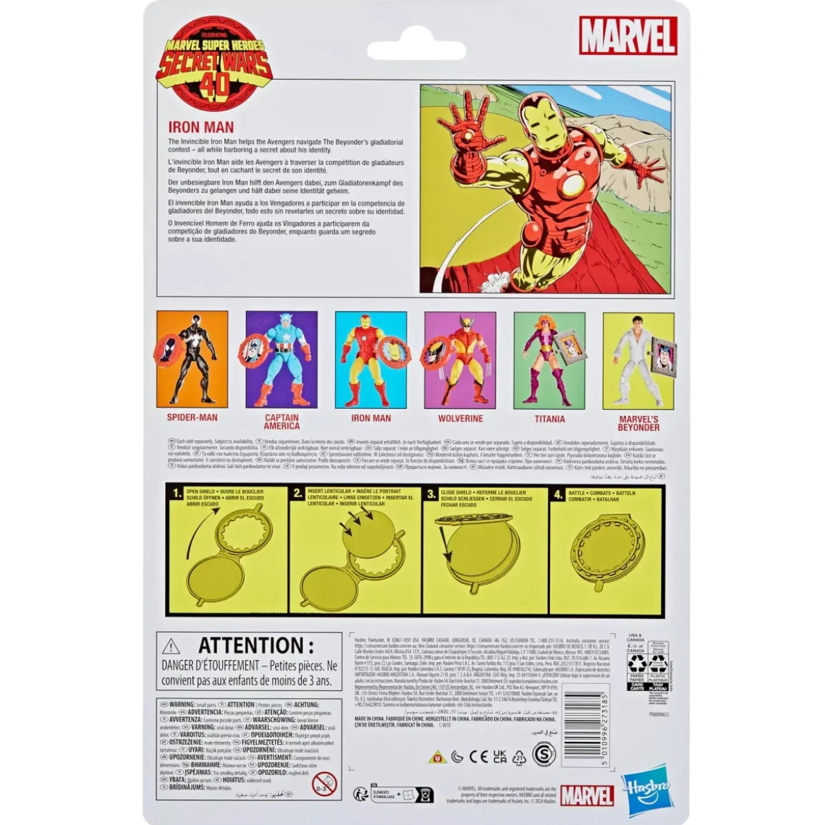 Hasbro Marvel Legends Series - Iron Man - Secret Wars