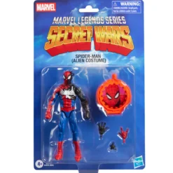Hasbro Marvel Legends Series - Spider-Man (Alien Costume) - Secret Wars serie 2