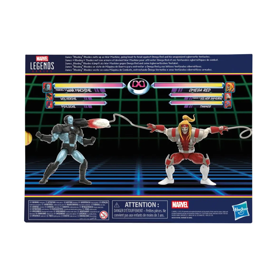 Hasbro Marvel Legends Series Gamerverse - War Machine vs. Omega Red