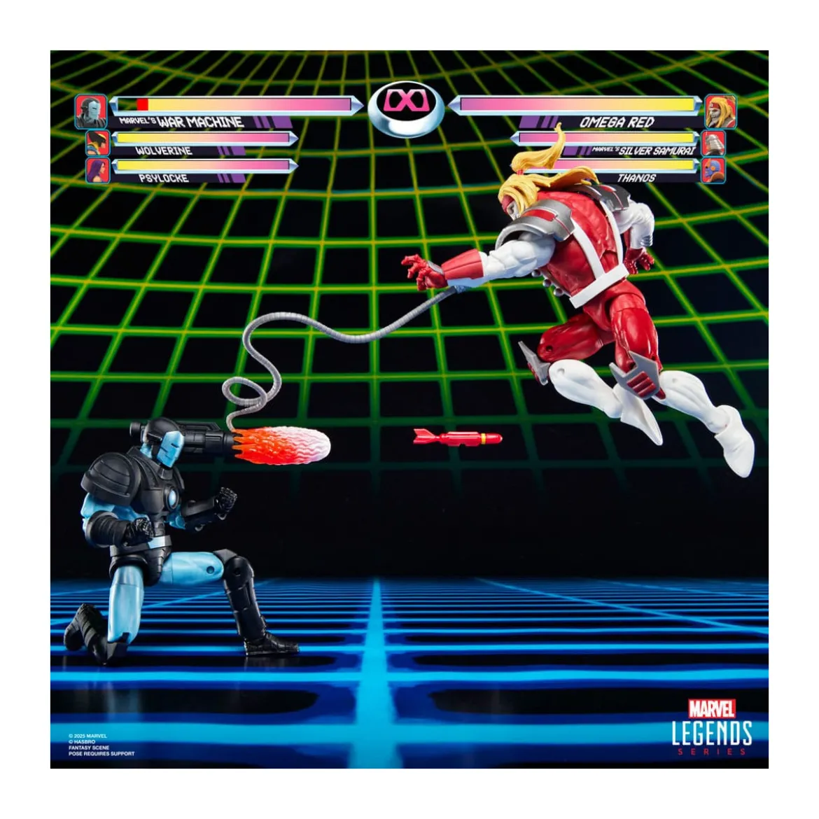 Hasbro Marvel Legends Series Gamerverse - War Machine vs. Omega Red