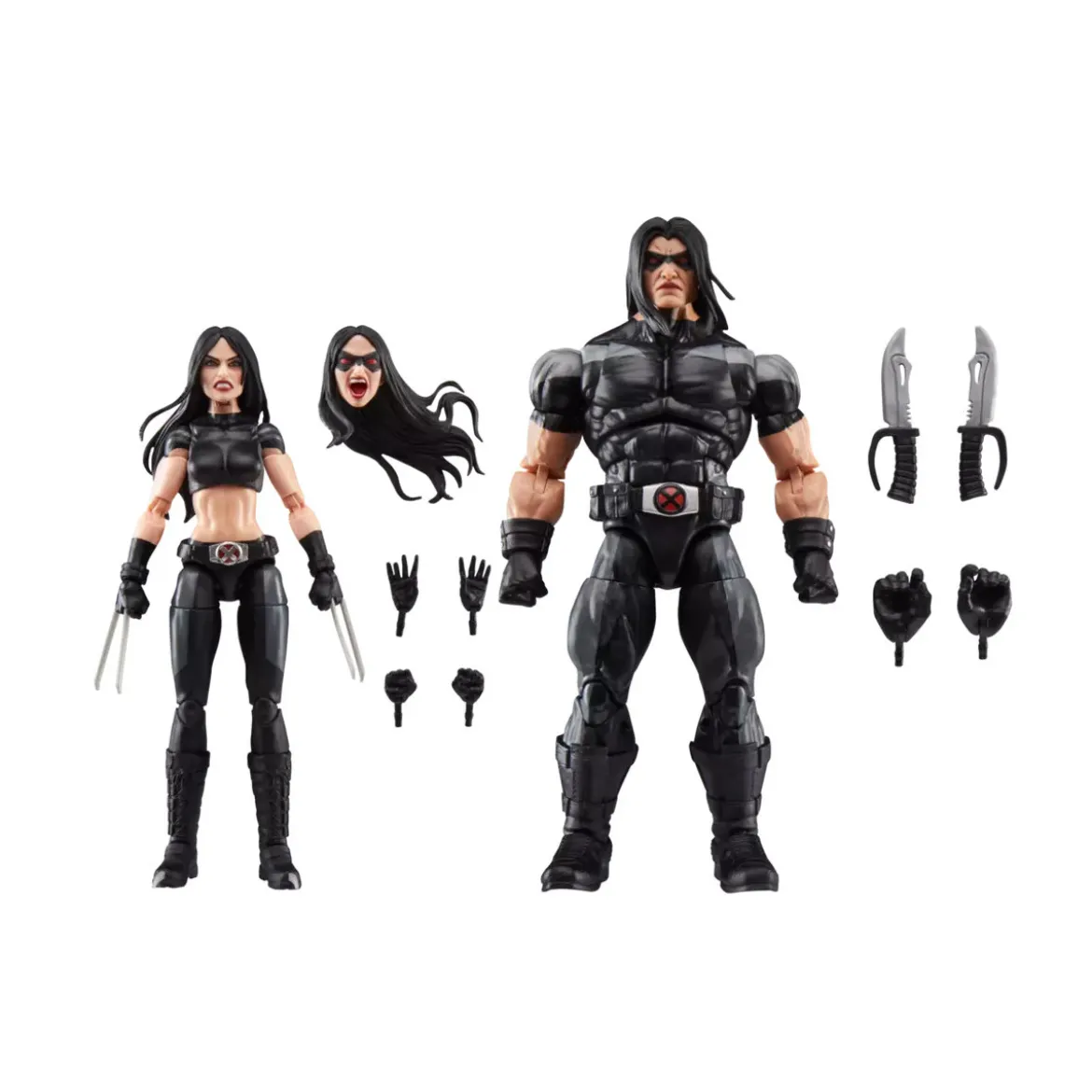 Hasbro Marvel Legends Series X-Men - X-Force X-23 et Warpath