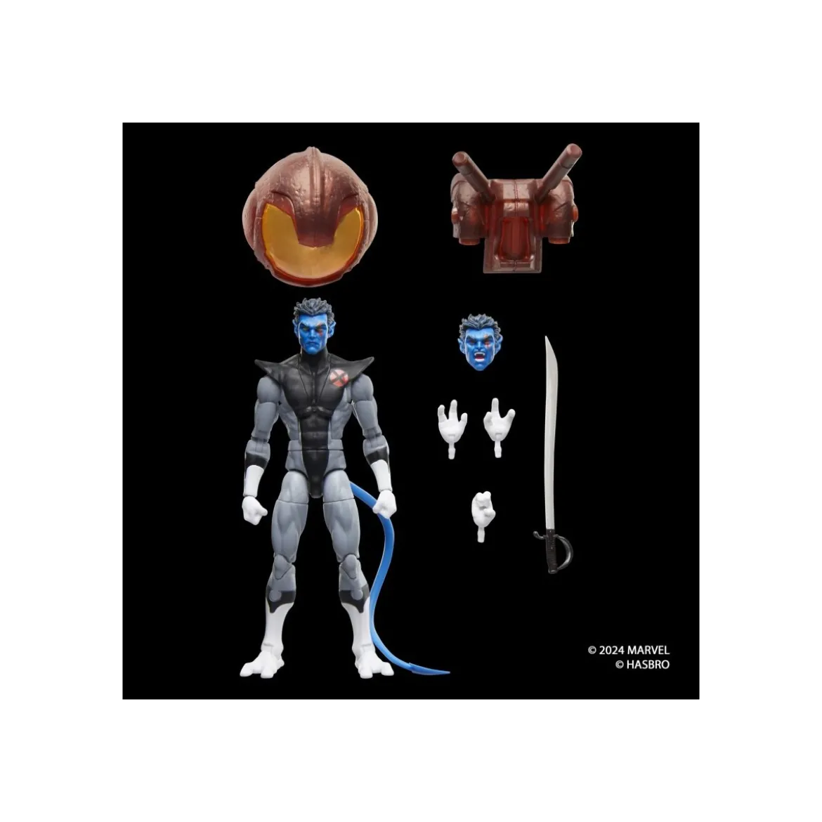 Hasbro Marvel Legends Series X-Men - Nightcrawler X-Force - Nemesis Wave