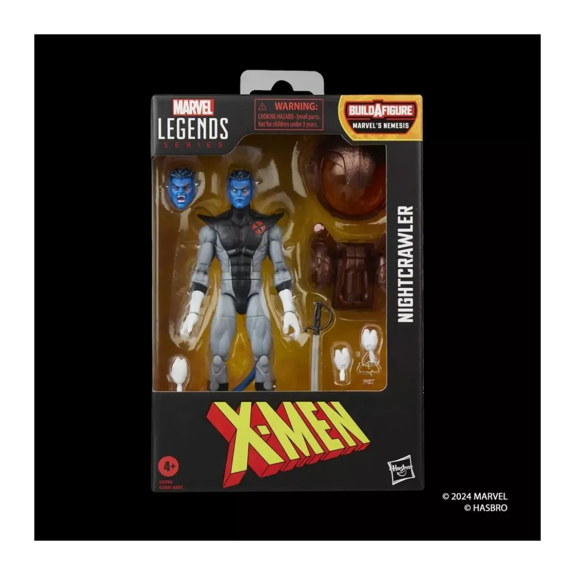 Hasbro Marvel Legends Series X-Men - Nightcrawler X-Force - Nemesis Wave