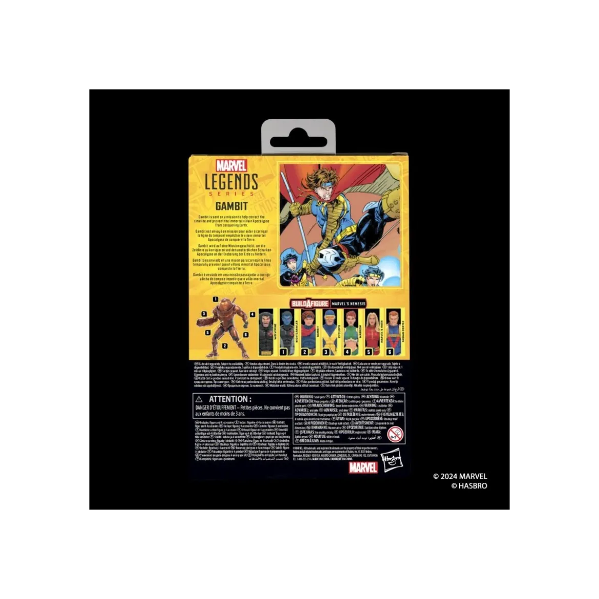 Hasbro Marvel Legends Series X-Men - Gambit AoA - Nemesis Wave