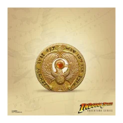 Hasbro - Médaillon du sceptre de Râ - Indiana Jones Adventure Series: Les Aventuriers de l'arche perdue réplique 1/1