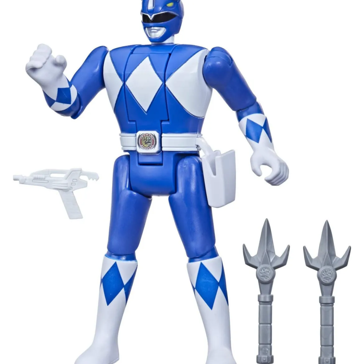 Hasbro - Mighty Morphin Power Rangers - Ranger Bleu Retro Morphin