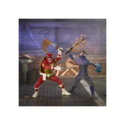 Hasbro - Pack 2 Figurines RAPHAEL & FOOT SOLDIER TOMMY - Lightning Collection Power Rangers