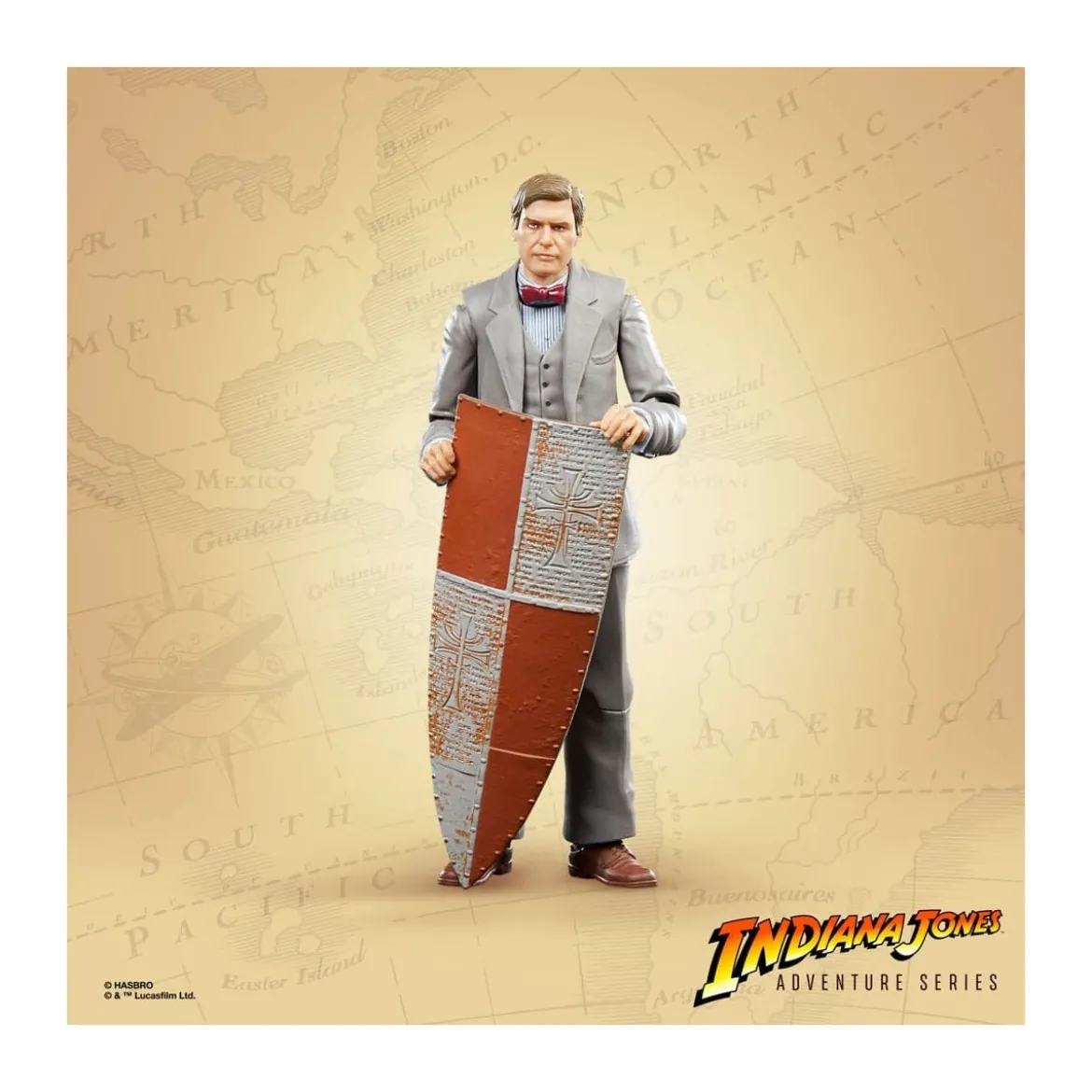 Hasbro - Professor Indiana Jones - Indiana Jones Adventure Series: Indiana Jones et la Derniere Croisade 1/12