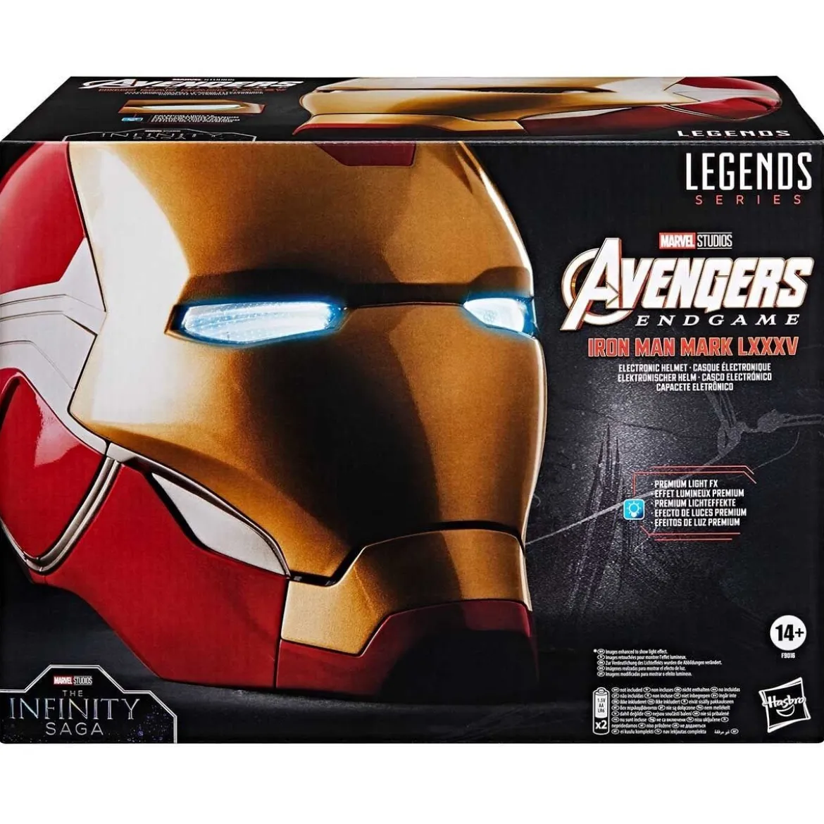 Hasbro - Replique Casque Iron Man Mark 85 1/1 - Marvel Legends Helmet